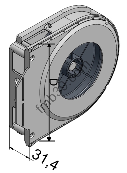 Composants et tiroirs pour coffres Tiroirs pour coffre neuf REHAU S762 Plus - manoeuvre sangle