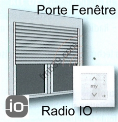 Kits de motorisation pour porte fenêtre Kit SOMFY pour BB moteur radio io 15 Nm