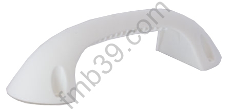 Accessoires de portes basculantes Poignée GARONA blanche