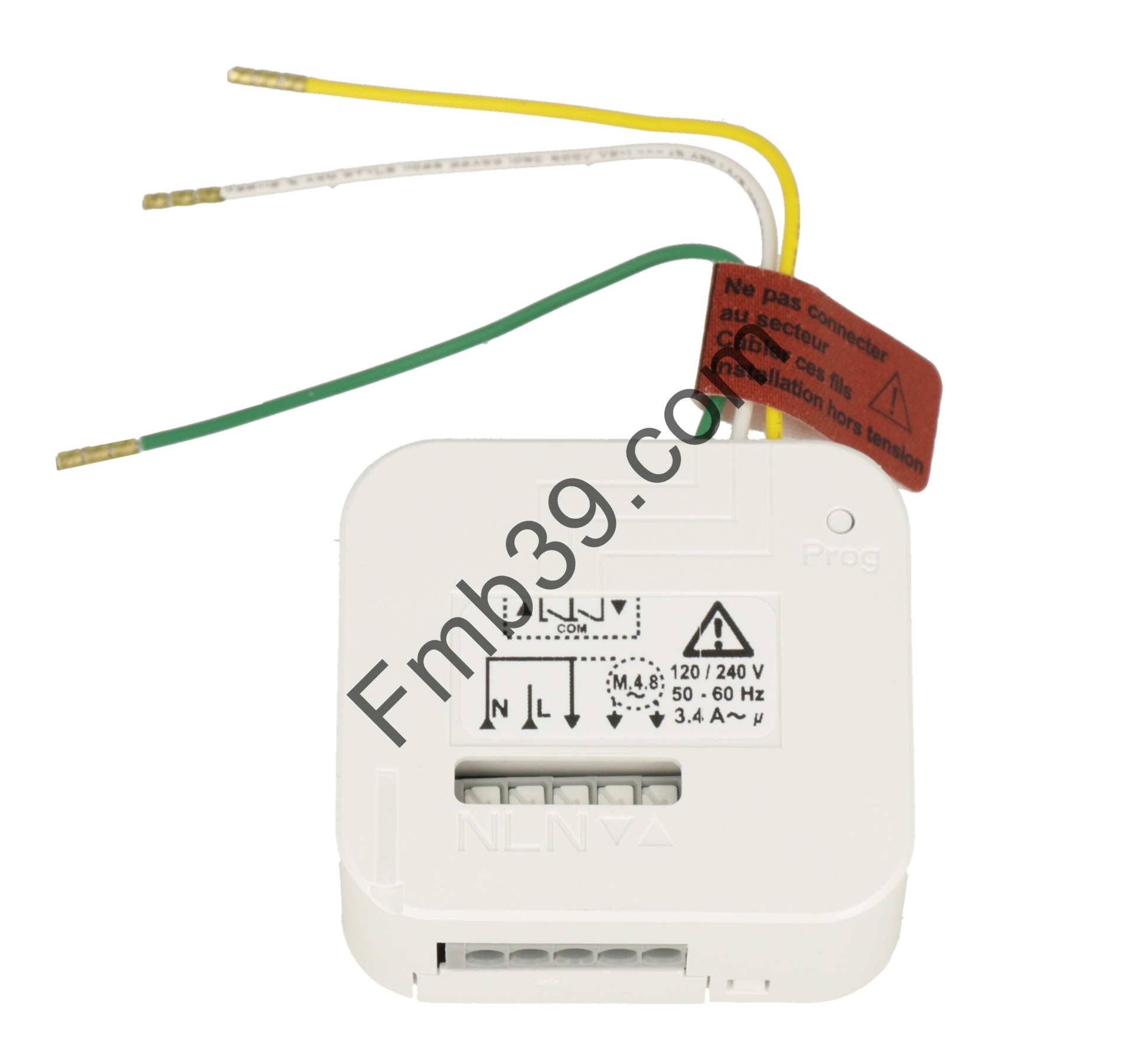 Commandes et automatismes Micro récepteur pour volet roulant RTS SOMFY ou Hz filaire SIMU