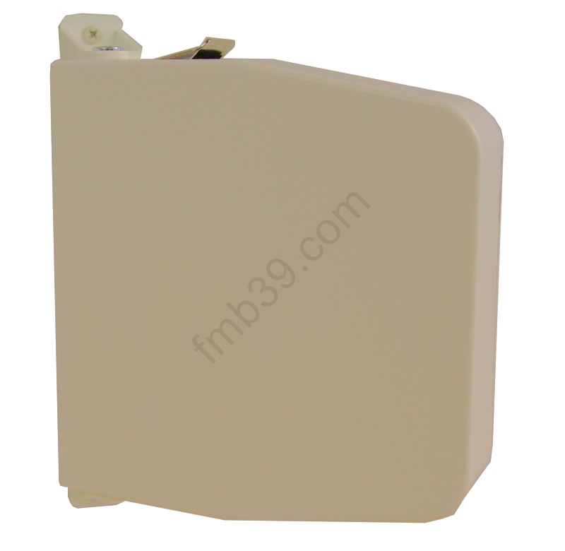 Enrouleurs sangles et cordons Enrouleur de sangle orientable coloris blanc